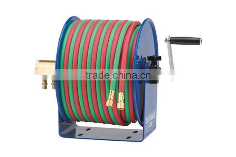 korea technology 8.5mm,10mm pvc and rubber Oxyen Acetylene twin hose,green and red twin welding hose for air