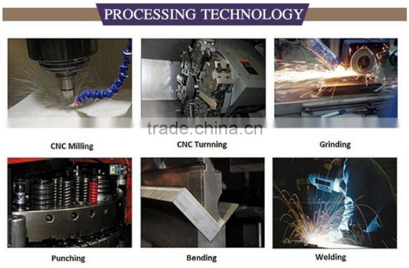 cnc machined aluminum radiator heat sink parts with small order by drawing