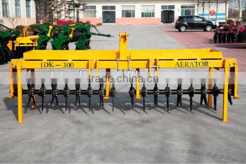 tractor farming aerator