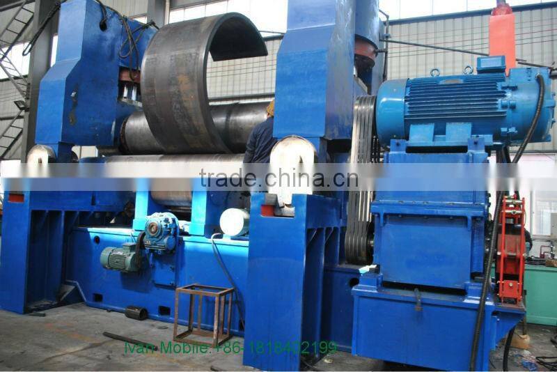 2015 New High quality W11S 3 roller plate bending rolling machine