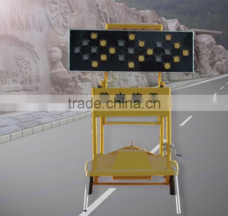 Aluminum Solar LED Road Construction Sign