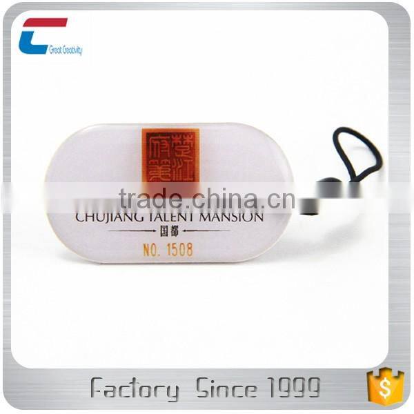 Rewritable Passive Epoxy Waterproof Rfid Smart Key Fob Tag Mini Key Card