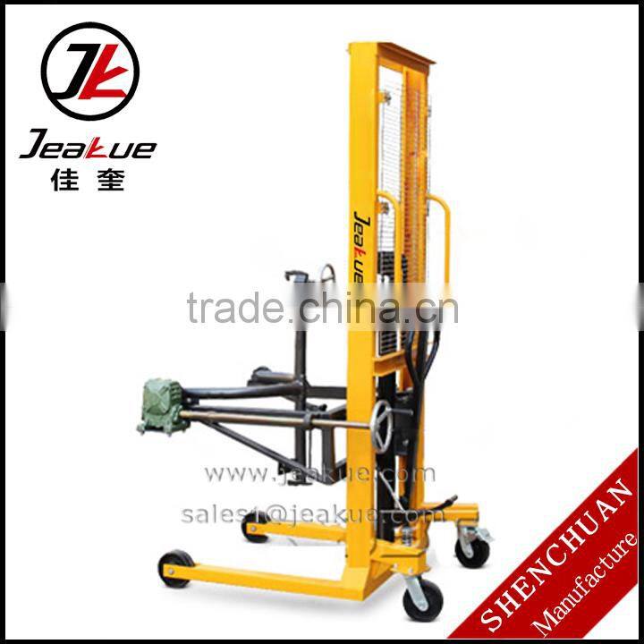 450kg Manual Hydraulic oil drum Lifter with weighting Scale