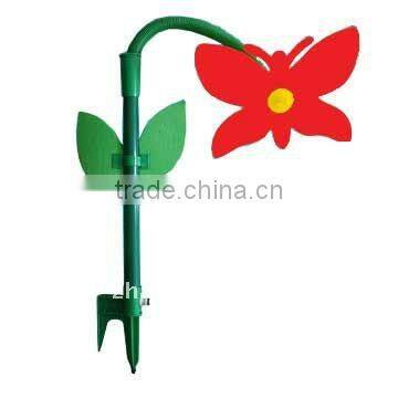 50FT coil garden hose with 2-function nozzle