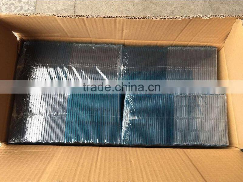 Wholesale 5.2mm clear CD jewel Case with black tray