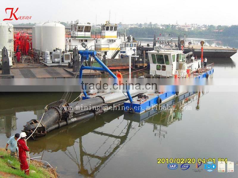 Dredging pipeline DN560 river sand dredger with cutter