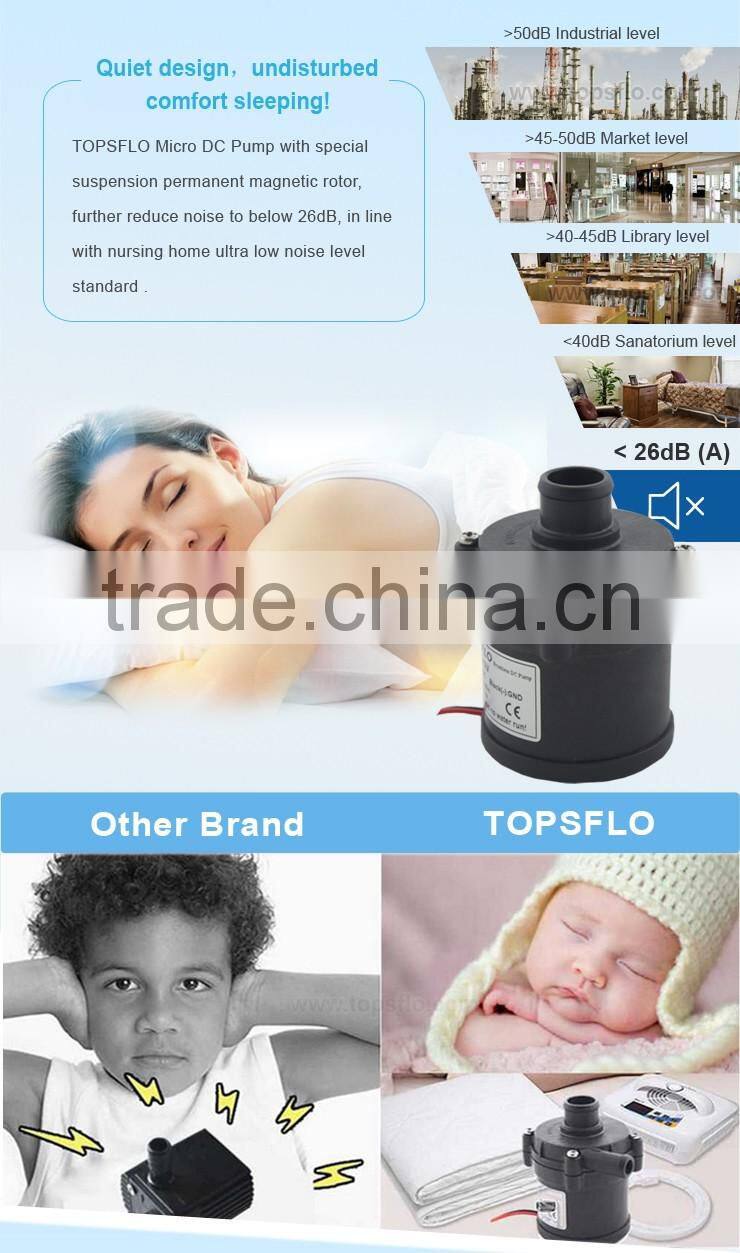 brushless silent environmental cool and warm water mattress pump