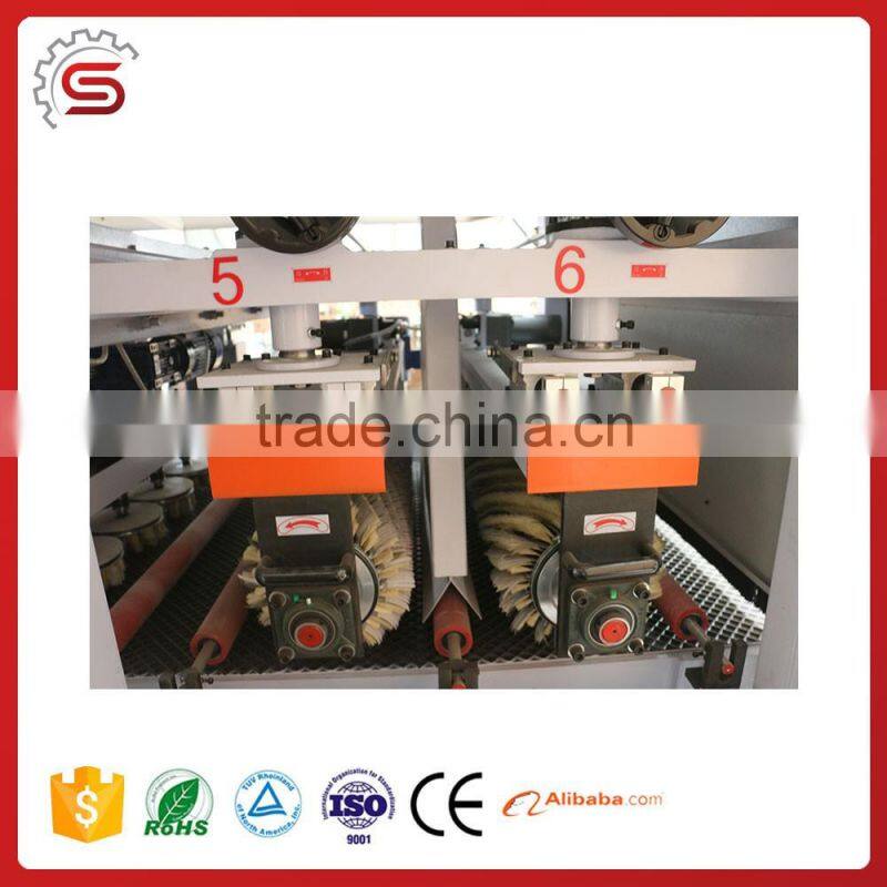 New Product Heavy Drum Sander 6 Roller Wood Polishing Machine for MDF