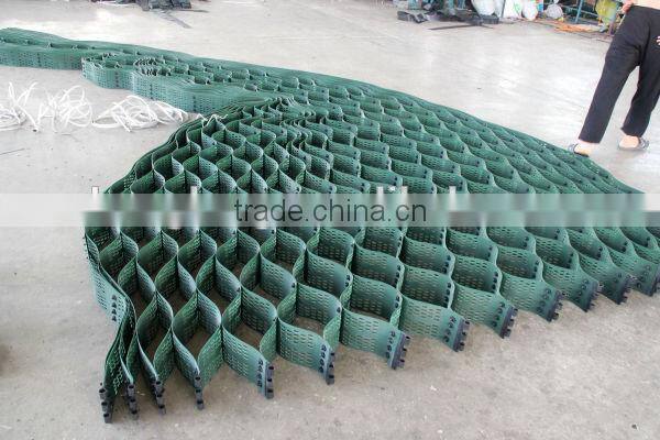 Textured and Perforated Geocell