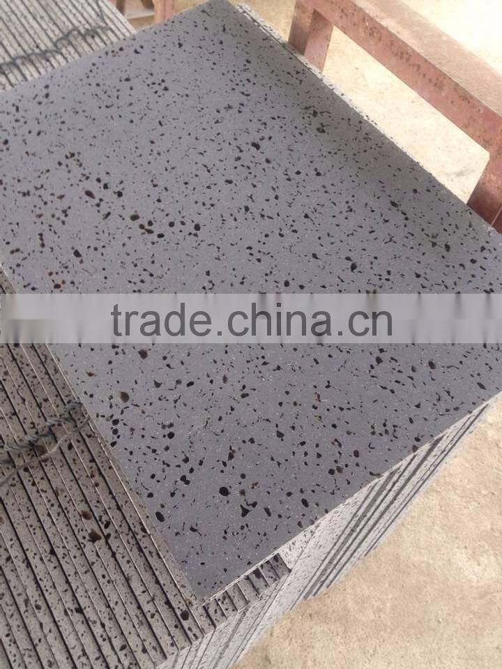 Lava stone cooking stone grey basalt stone