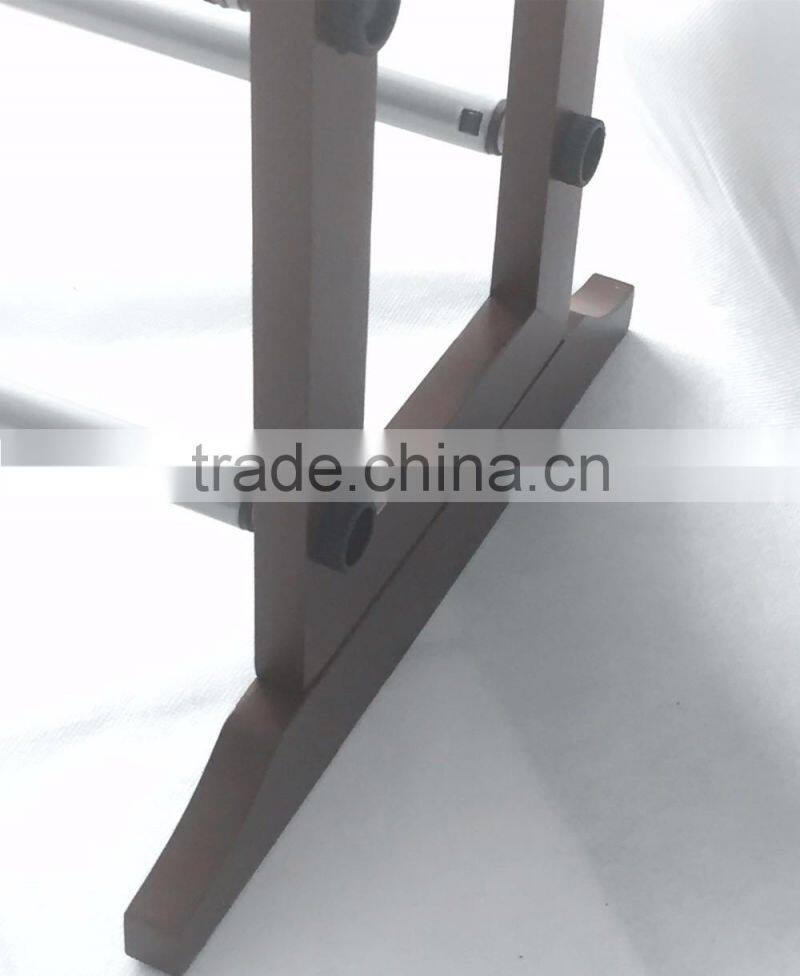 Solid Wood 4 Tier expandable length Shoe Rack for 100cm length shoes storage Organizer