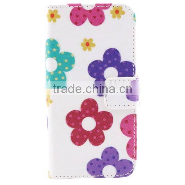 Wholesale Type Flip Leather Mobile Phone Case Cover For iPhone 5