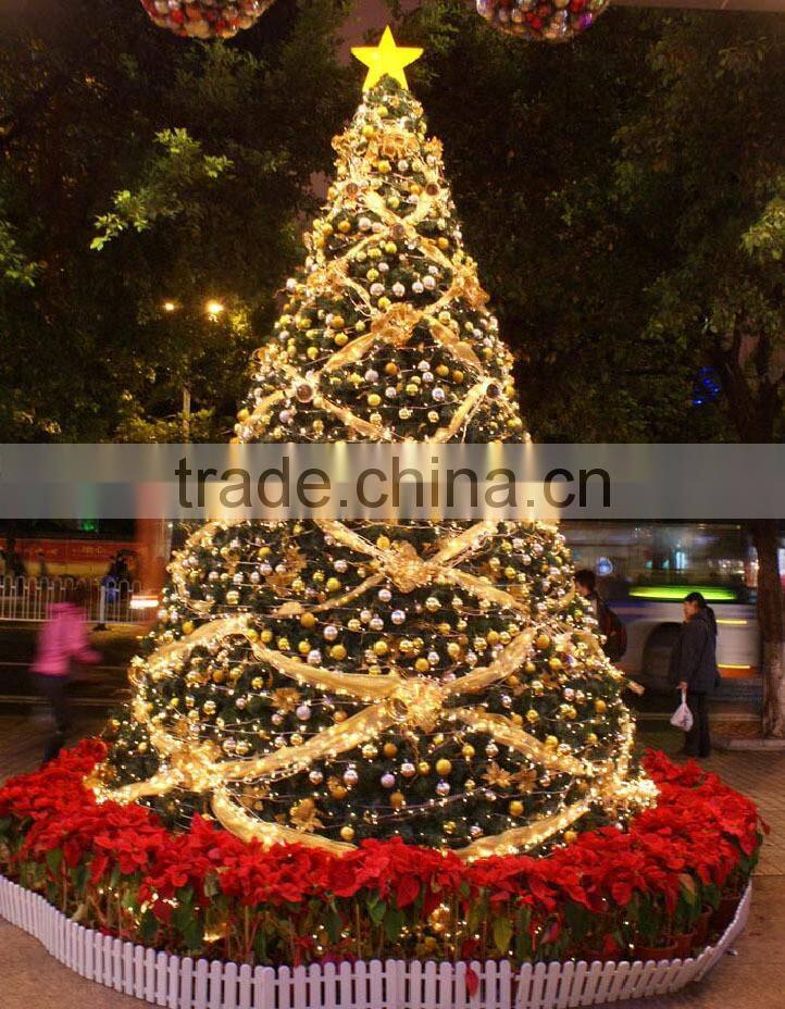 Artificial christmas tree ornament