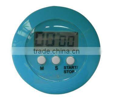 Plastic digital LCD countdown timer/table timer