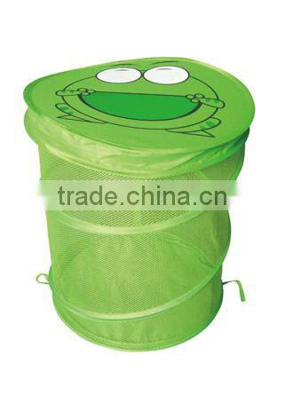 Pop-Up Mesh Hamper, Green