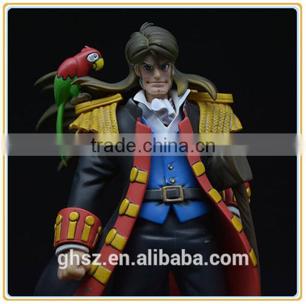 Custom lifelike staute samurai armor pvc statue shenzhen company