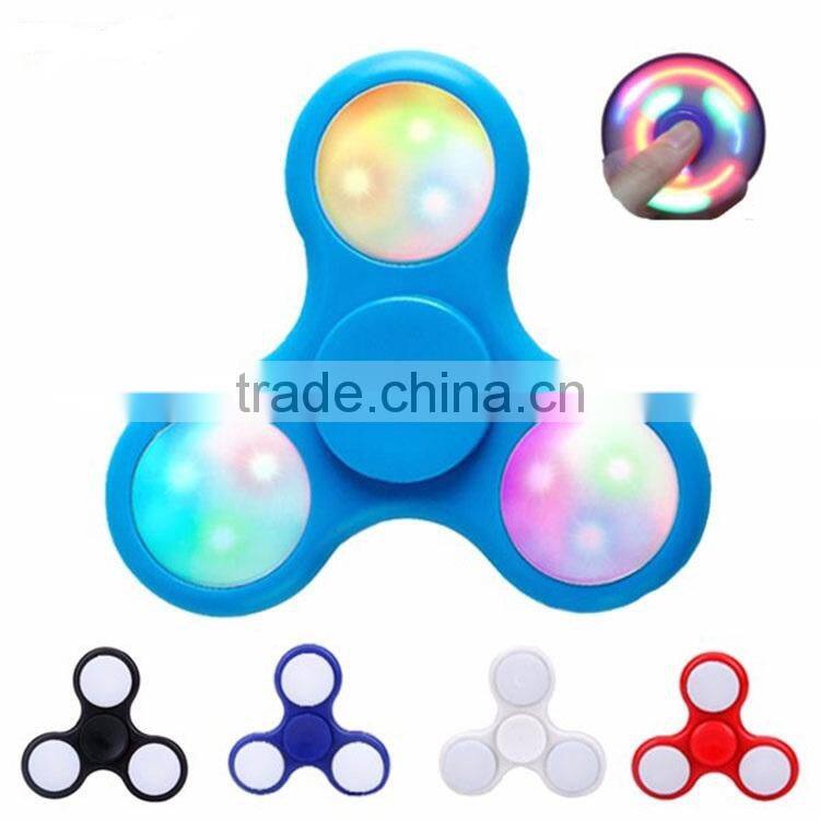 Promotional 608 Bearing Hand Fidget Spinner with led light