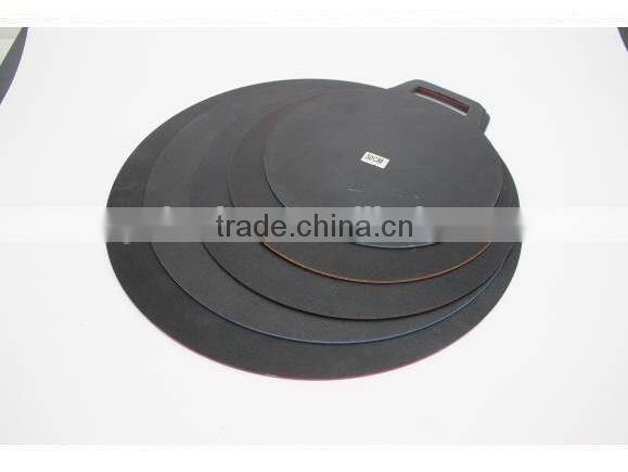 New design Hexagonal cast iron skillet with handle