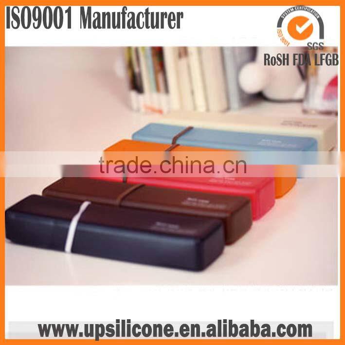Silicone non-slip pen case & pencil cover