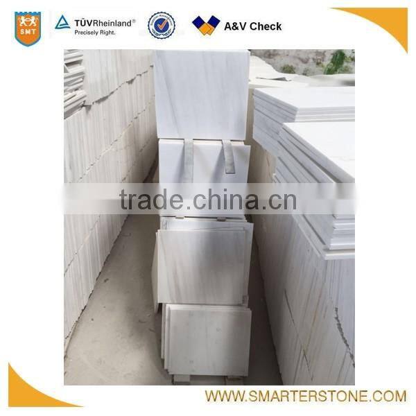 12x12 turkey white cheap marble tile for USA market
