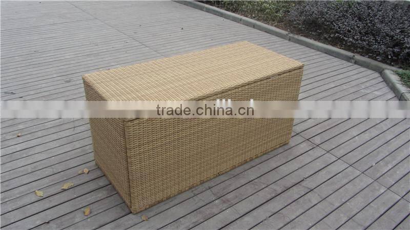 Alumi Garden PE Rattan Storage Boxs With Cushion Wholesale