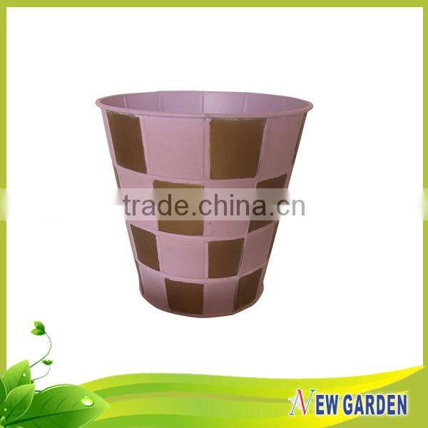 Newgarden Multi-function Barrel Shape Colorful Metal Home Goods Vases