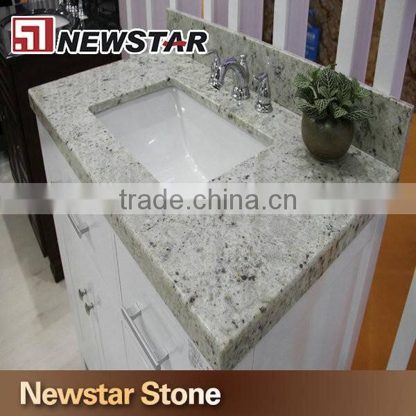 Newstar Stone white granite bathroom countertop