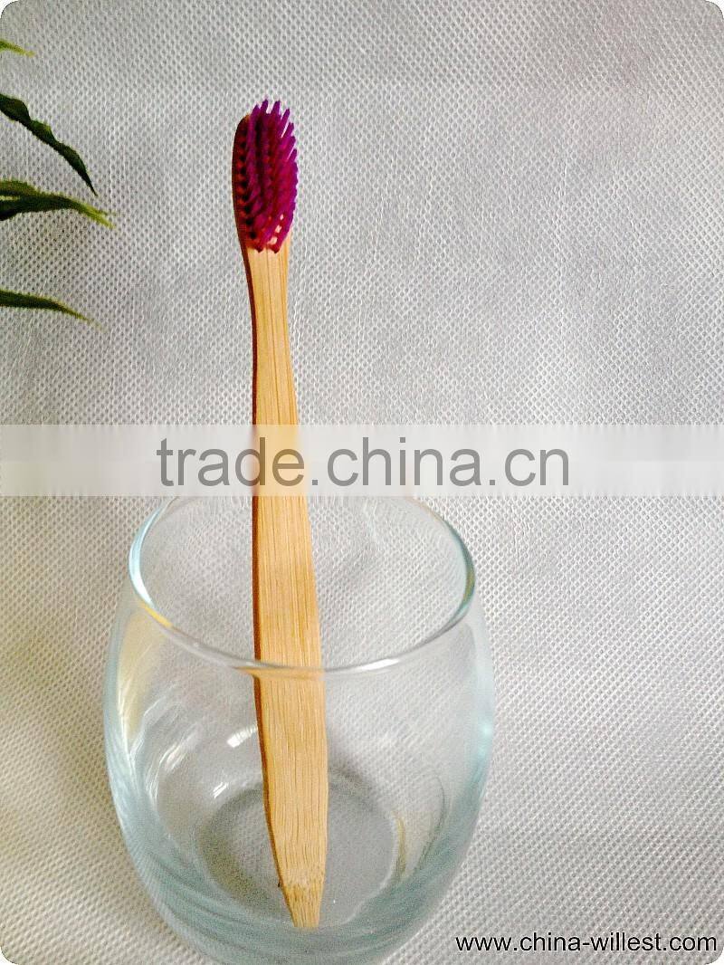 High quality Eco bamboo tooth brush for hotel use
