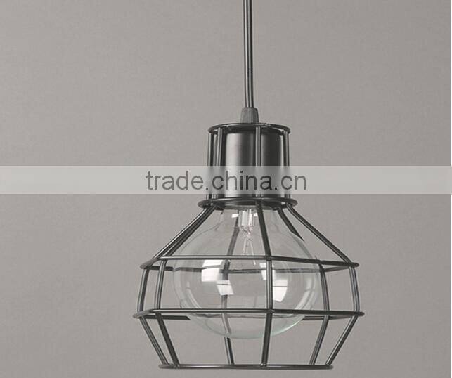 2016High quality metal wire lampshade frames wholesale for homeuse