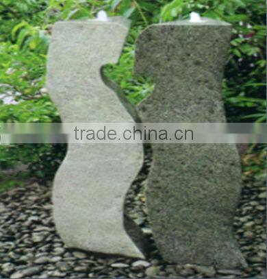 special shape solid granite water fountain
