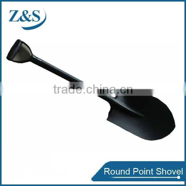 All body steel one piece round point shovel, kinds hand tool