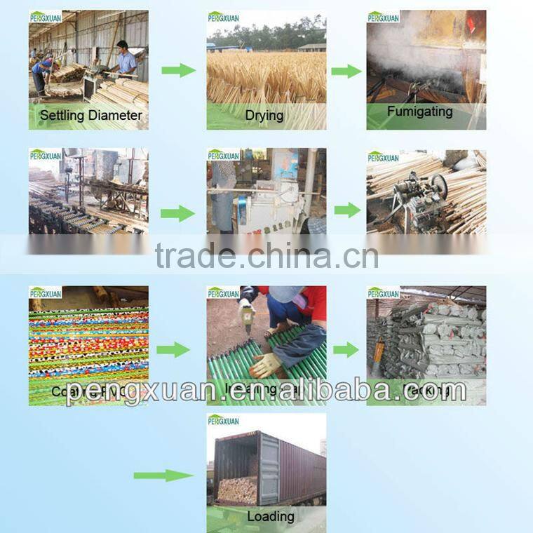 Natural wooden garden stakes for wholesale