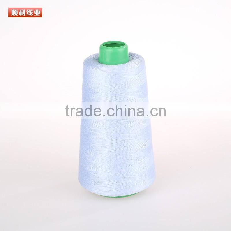 100% spun polyester sewing thread