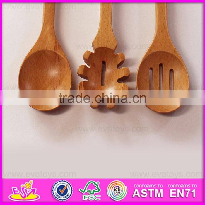 2016 new products wooden cookware set,household wooden cookware set,cheap wooden cookware set W02B017
