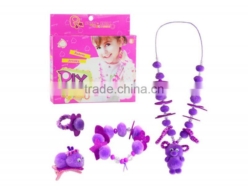 Wholesale beauty set DIY fabric jewelry set