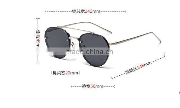 New fashion sunglasses men and women sunglasses shading mirror