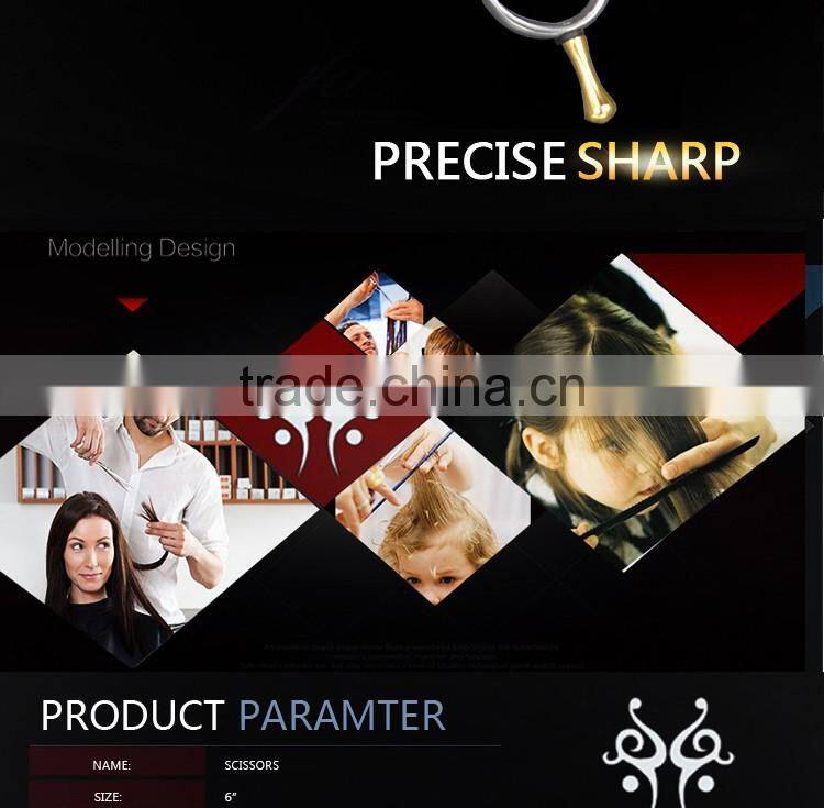 Professional Straight blade welcome personalised hairdressing scissors