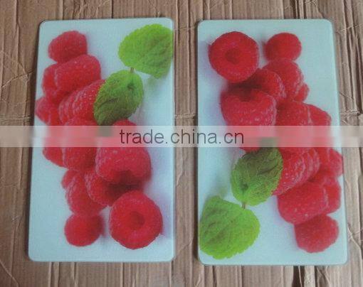 Colored glass cutting board / Glass chopping board / Tempered glass cutting board