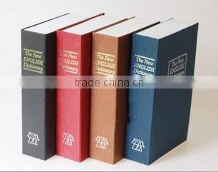 Hot selling Book Safe with key lock