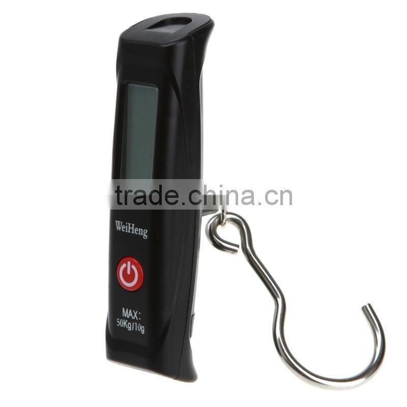 2016 new arrival 50kg/10g Digital Portable Travel Luggage Hanging Scale g/lb/oz/kg LCD Display