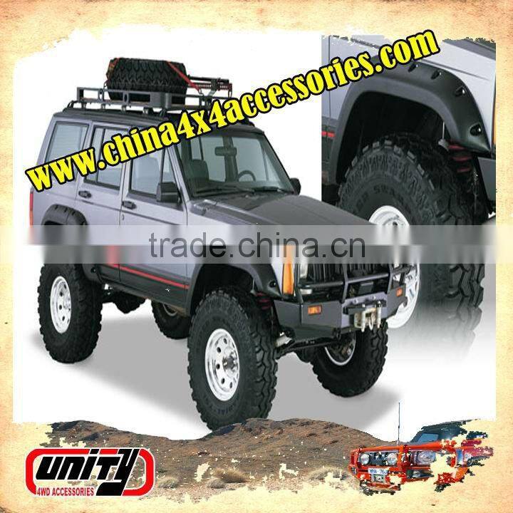 Wheel arch flares for wrangler