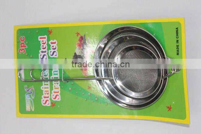 different size stainless steel oil strainer