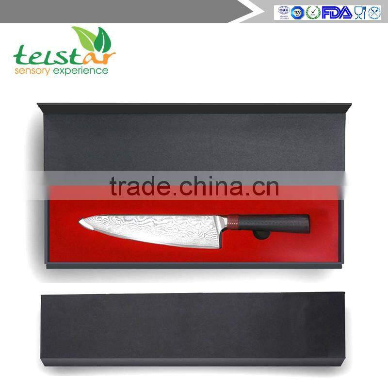 8-inch Damascus Chef's Knife -RING Series By Tuo Cutlery With Japanese 67 Layers VG-10 Damascus Stainless Steel