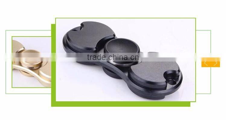 New arrival alloy toys game mini finger spinning top metal