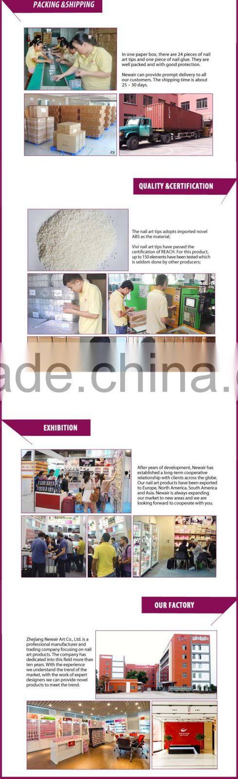 Beauty Nail Tips french style Fake Nail Tips for Decoration Nail Tips