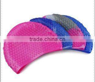 Multi color swim cap made in China