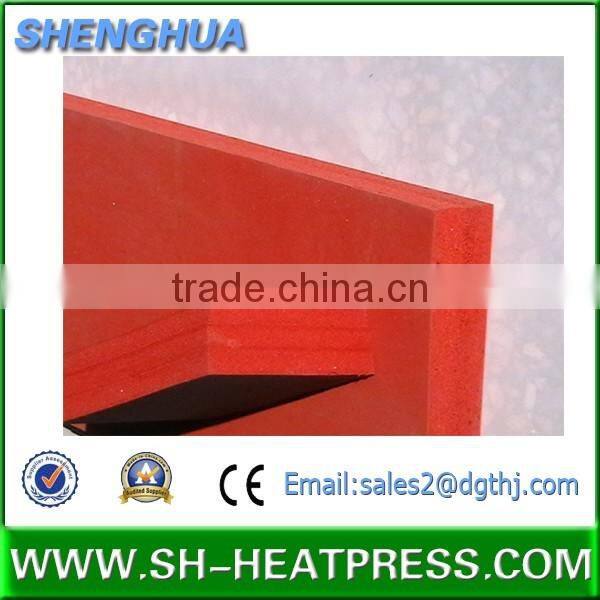 High temperature silicone foam sponge rubber sheet for sublimation press machine