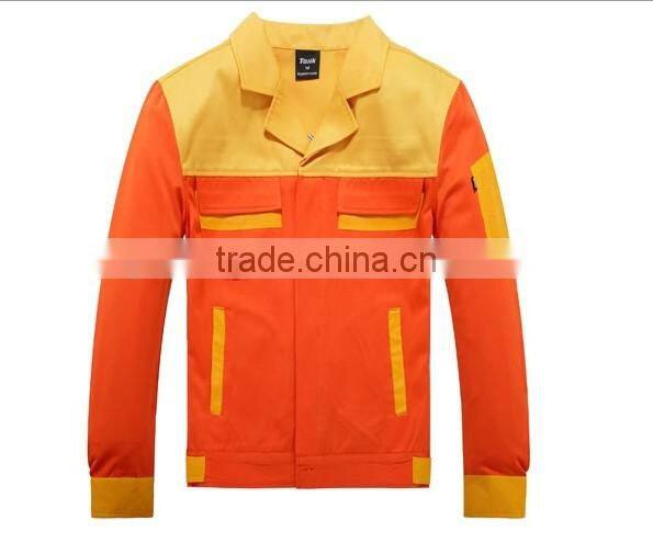 orange european constraction workwear OEM MANUFACTURER made in China