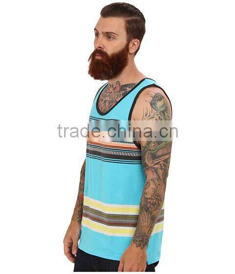 Men Cotton Custom Plain One Size Fit All Tank Top