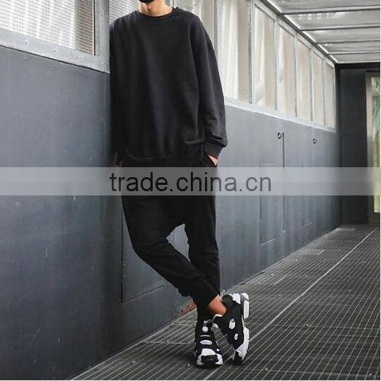 2015 Latest design for men black sweater
